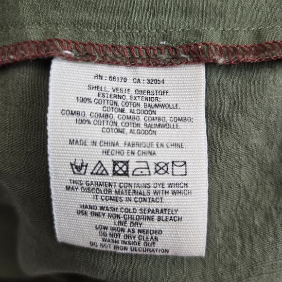 HEI Adventurer Womens Button Shirt Coat XS Button Embroider Studded Boho Indie - Picture 7 of 12